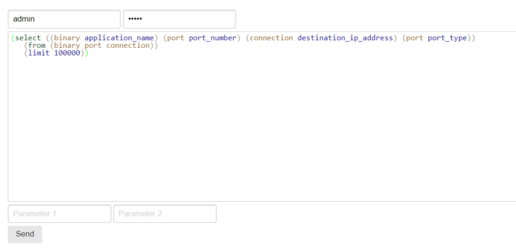 Nexthink Community | List the ports and IPs being used per application