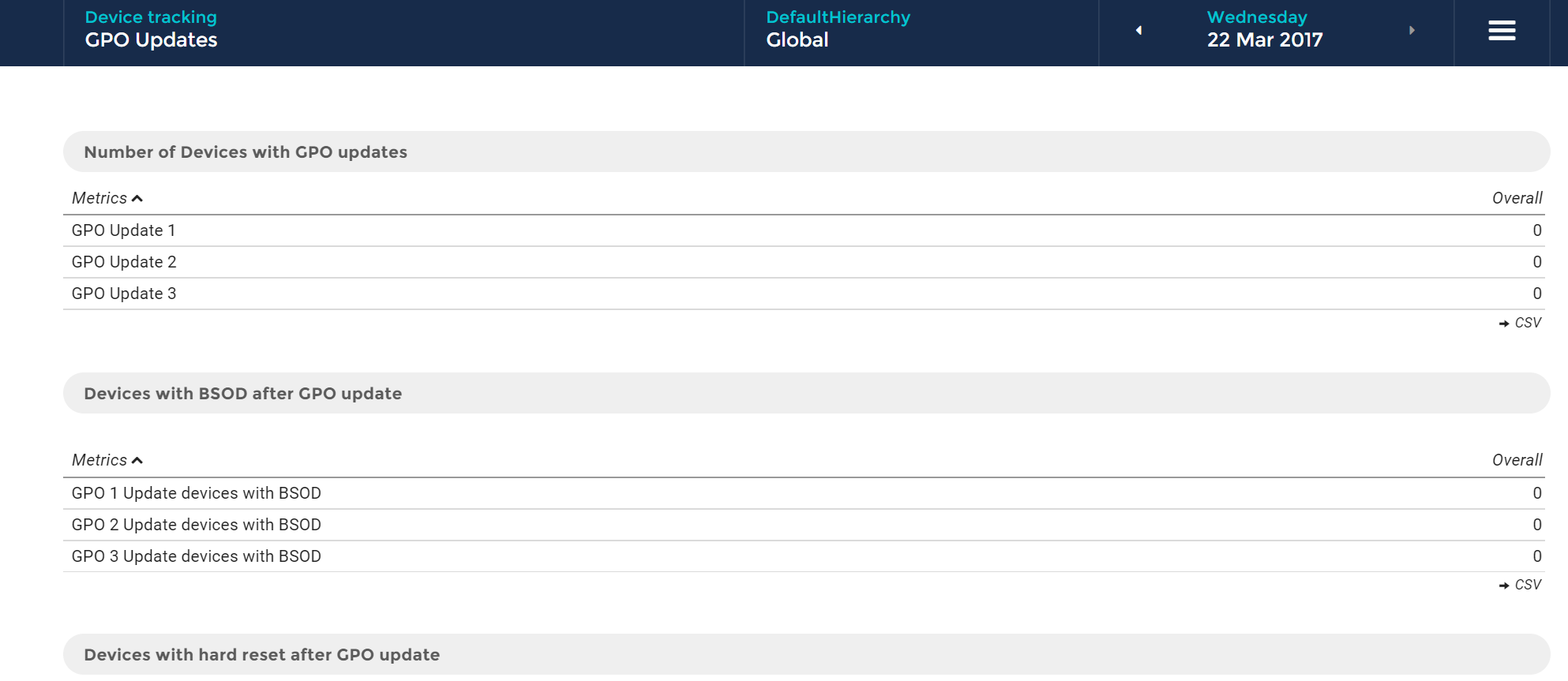 Nexthink Community | Tracking GPO Updates